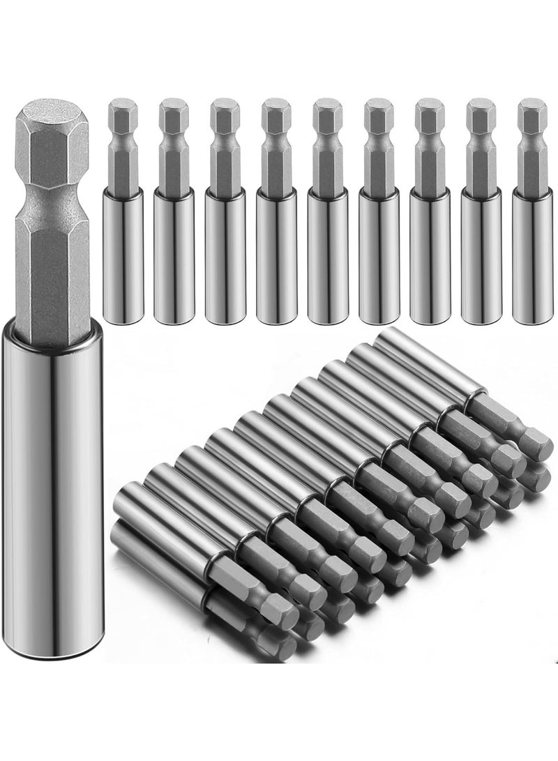 سيوسي Magnetic Screwdriver Bit Holder, Screw Drive Guide Drill Bit Set, 1/4 Inch Hex Shank Drill Extensions, Impact-Rated Socket Adapters for Screws, Nuts & Power Tools (30-Piece) - Image 1